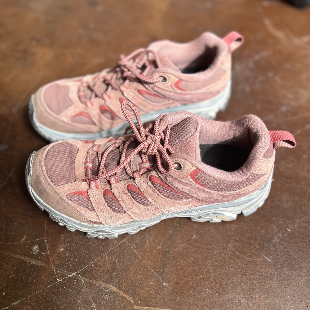 Merrell Moab 3 Pink Hiking Shoes